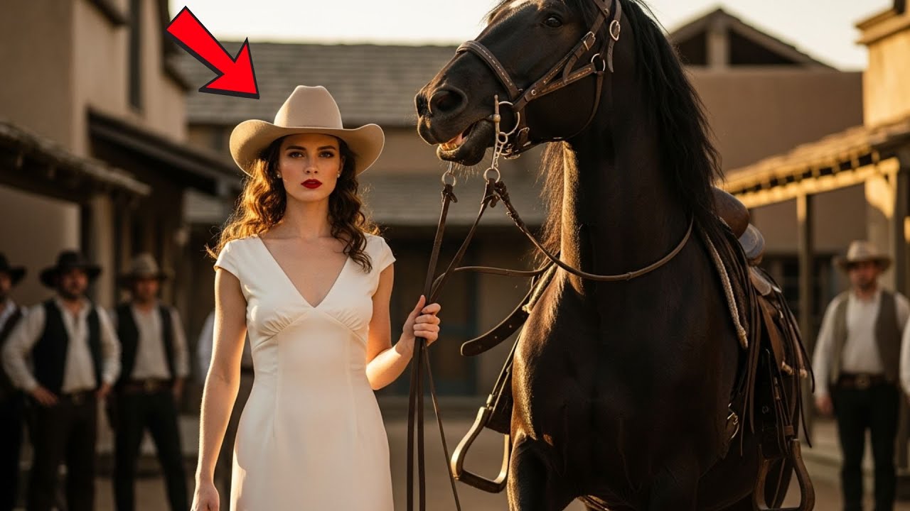 SHE SAID SHE WOULD MARRY WHOEVER COULD TAME HER HORSE… AND SOMETHING UNEXPECTED HAPPENED.