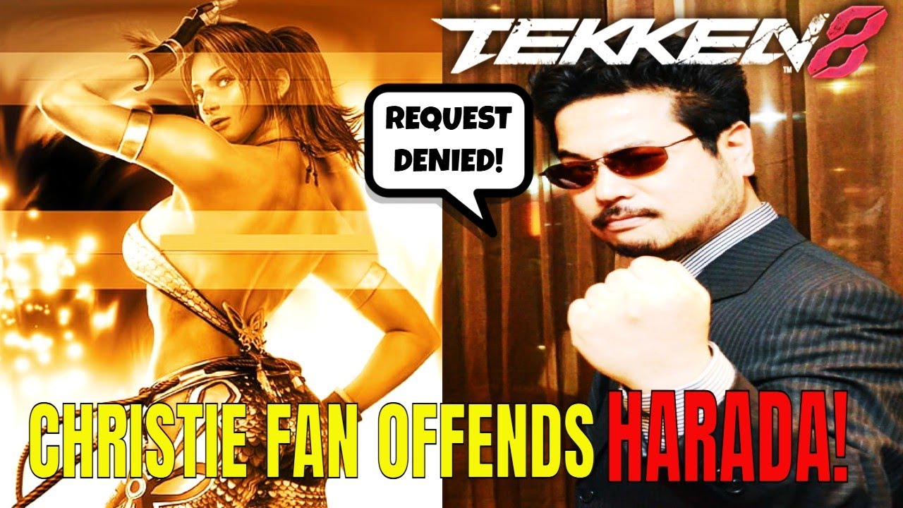 CRAZY CHRISTIE FAN GOES AFTER HARADA! (Tekken 8)
