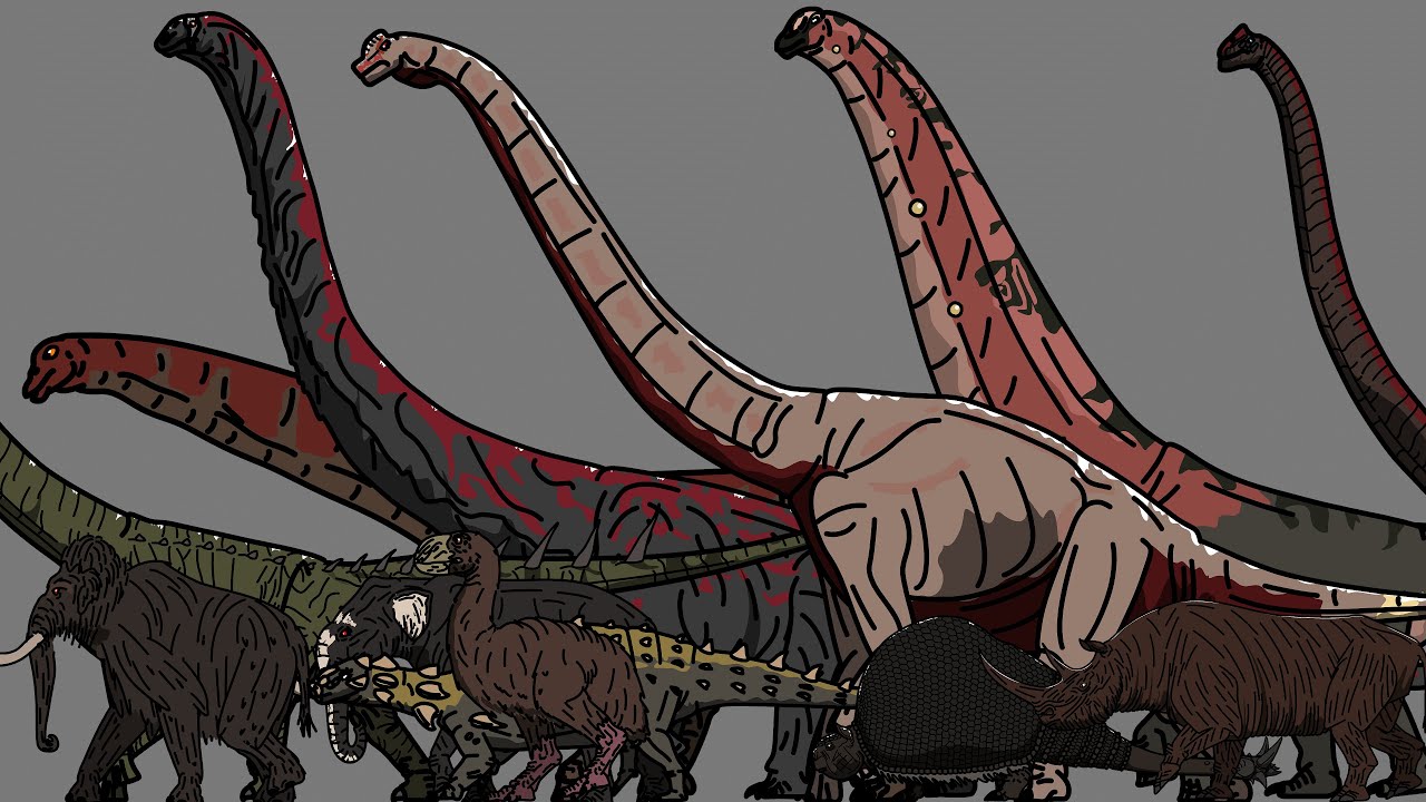 Re-animated prehistoric creatures random finale(170 plus creatures).