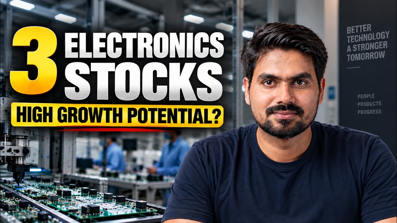 India&rsquo;s Electronics Manufacturing Boom| 3 Stocks to Watch