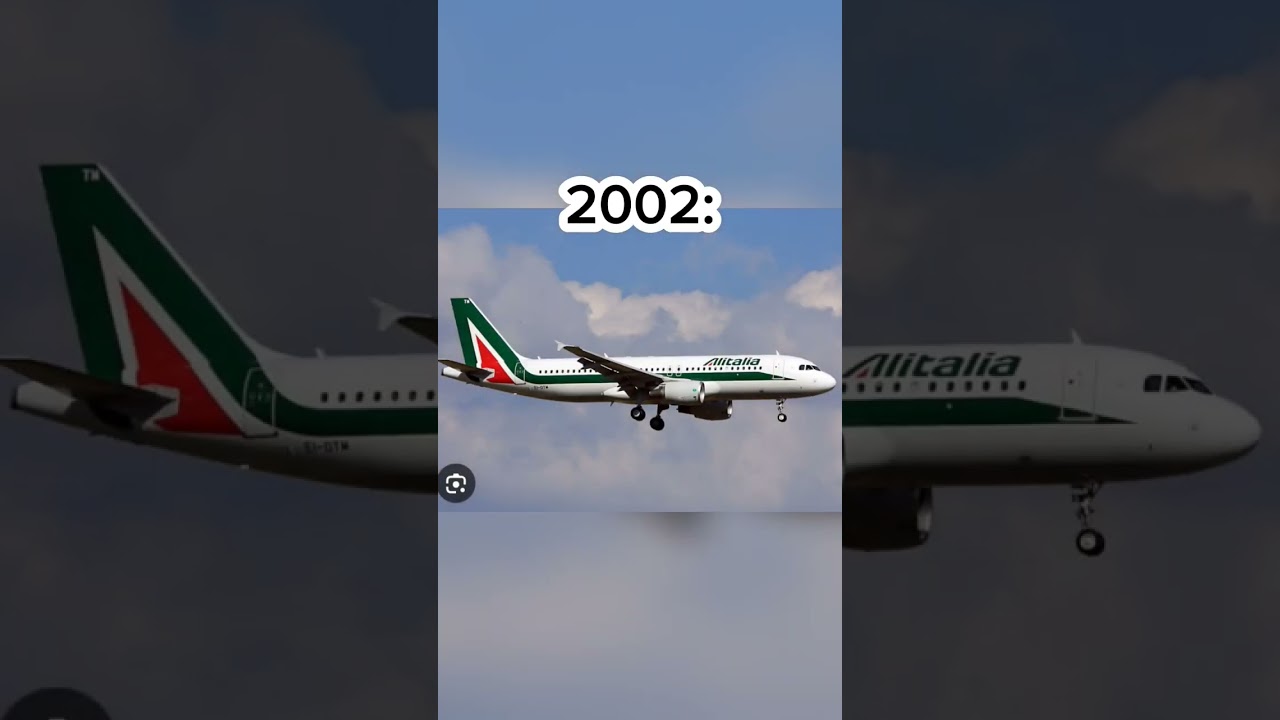 ITA Airways Throught the years #aviation #itaairways #alitalia #trend #meme #avgeek
