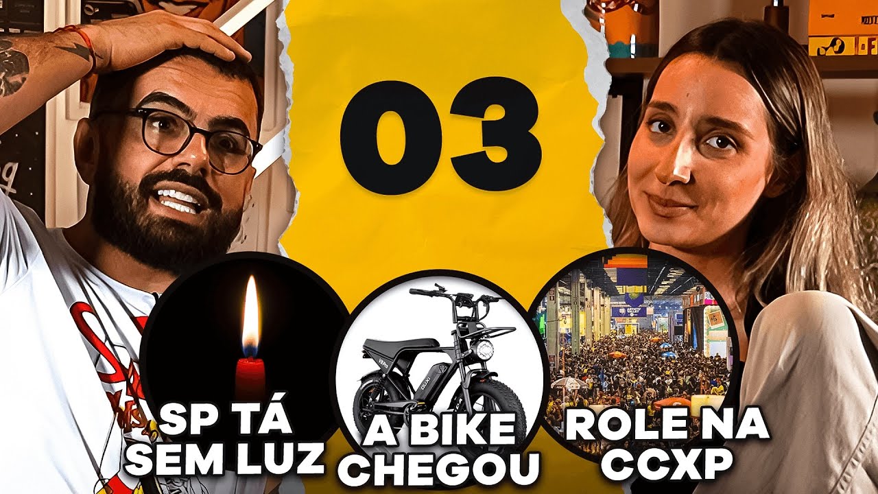 APAGÃO em SÃO PAULO e a CHEGADA da BIKE ELÉTRICA  | pequenas coisas da vida 003