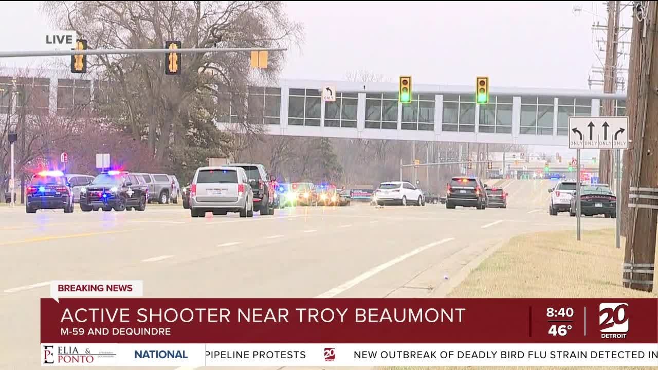Patient speaks about reported shooting at Corewell Troy Beaumont Hospital