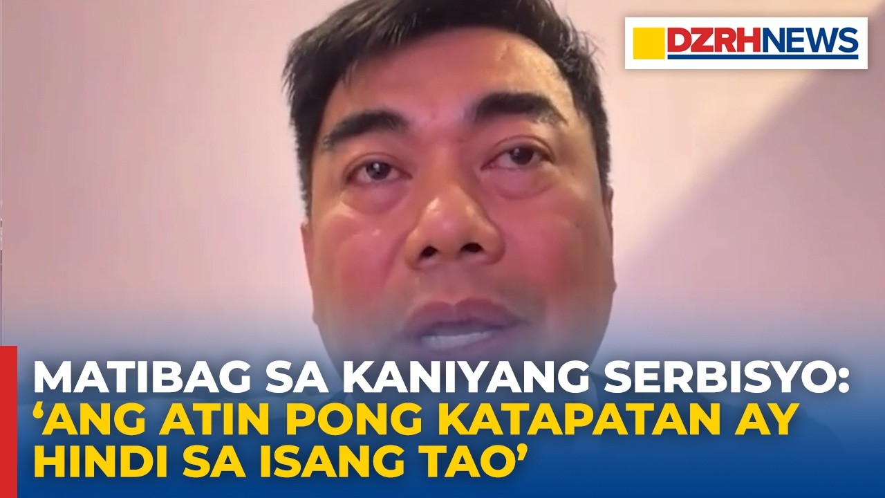 Melvin Matibag iginiit ang katapatan sa mandato, hindi sa sinumang lider