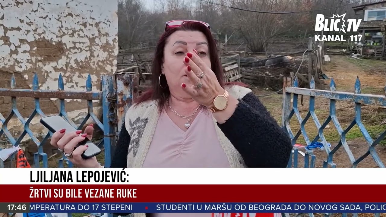 Bojnik: Policija privela osumnjičene za UBISTVO MUŠKARCA STAROG 61 GODINU | VESTI