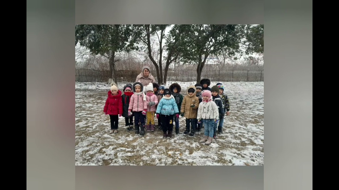 ❄Beşyaşlıların İlk Qar Sevinci ❄