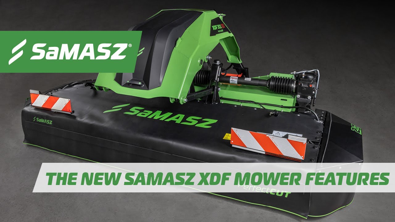 An overview of the features of the NEW SaMASZ XDF Front mower
