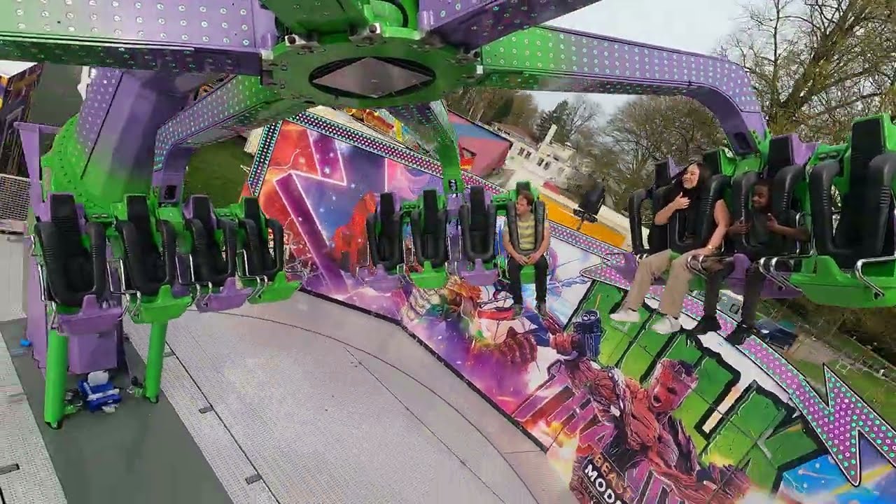 The Beast (S. Reijnders ) - Paas Kermis Enschede 2024 - POV Onride (4K)