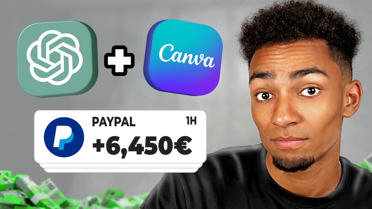 Gagne de l&rsquo;Argent Chaque Jour avec ChatGPT + Canva (100% Gratuit)