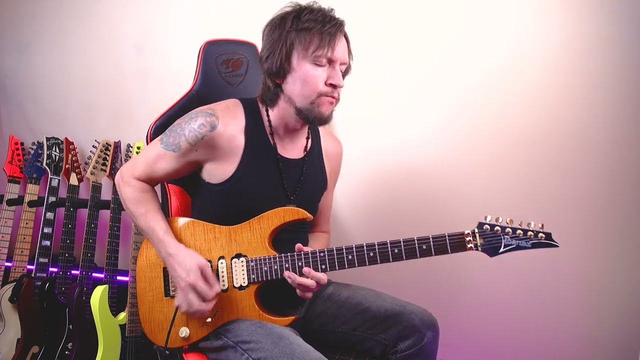 David Lee Roth/Steve Vai - Elephant Gun Solo Cover - Without Backing Track (&copy;)