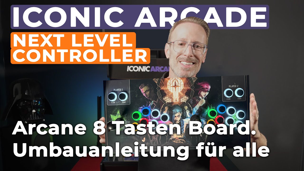 ICONIC ARCADE Super Controller Board | Neu und im ARCANE Design