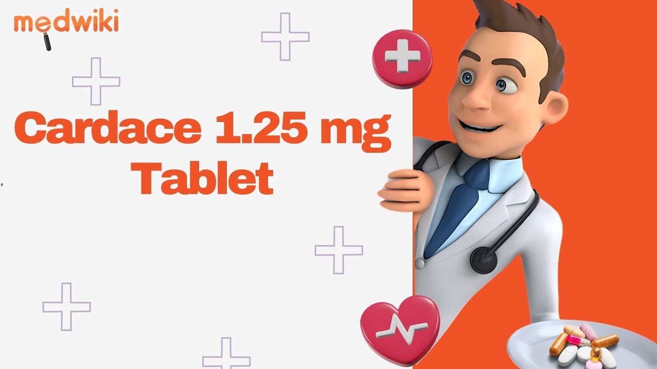 Cardace 1.25 mg Tablet