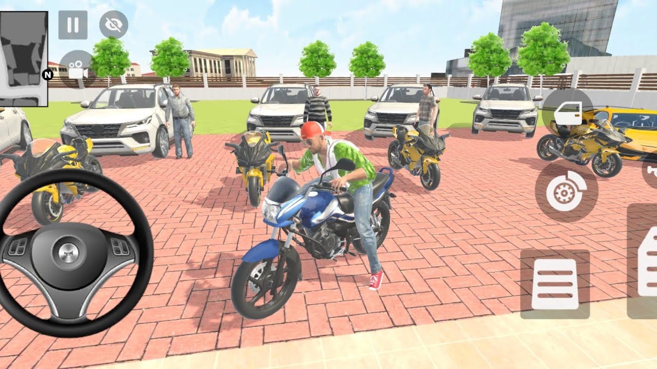🤩Ultimate Vehicle Collection in Indian Theft Auto Simulator💥😱- Franklin All modifiedbikes washing