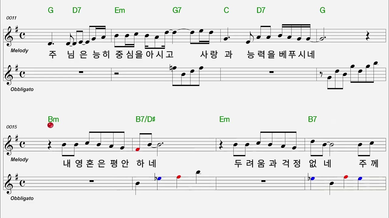주님은 항상 살아계셔  Flute