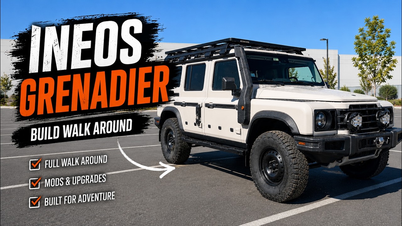 Ineos Grenadier - Build Walk Around