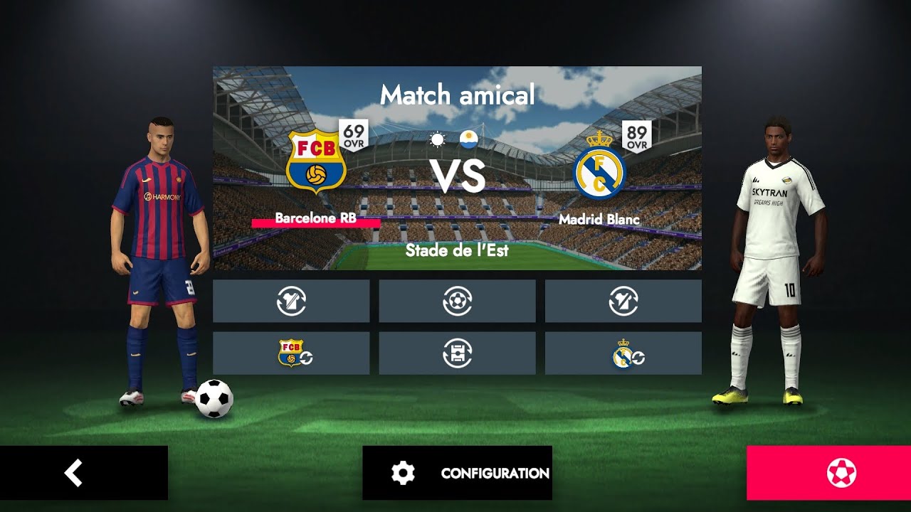 لعبت الكلاسيكوا في لعبة فوتبول ليج 26 بتشكيلة معكوسة ضد ريال مدريد مباراة مثيرة سجلت في الوقت القاتل