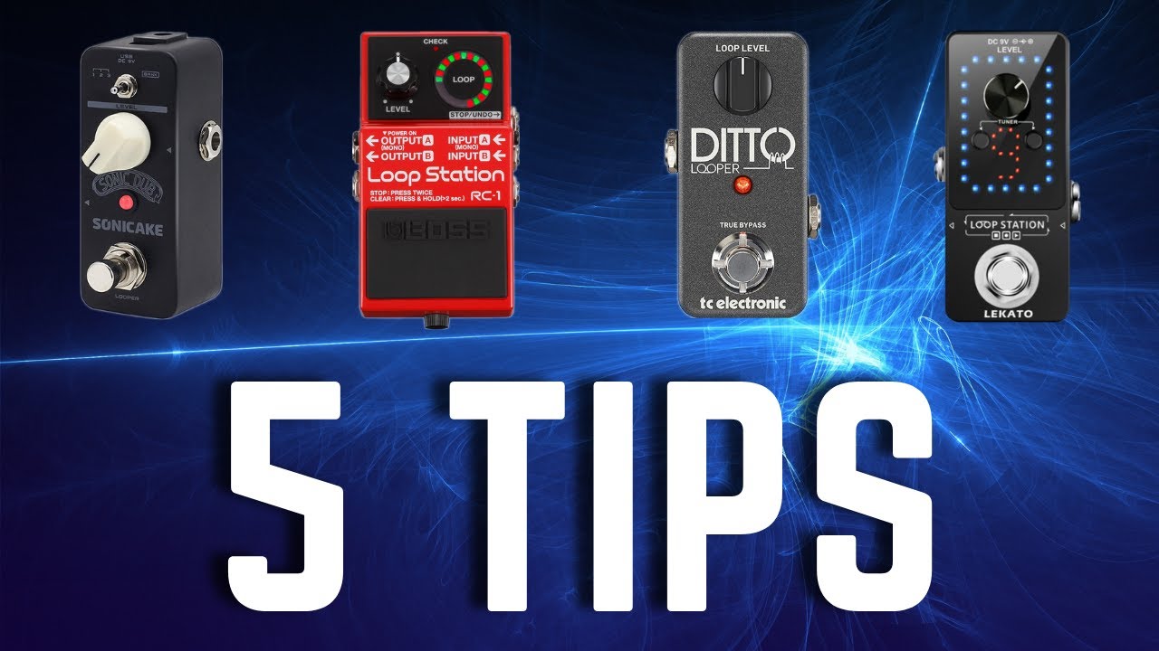 5 tips to help you choose your first LOOPER pedal (watch before you buy)