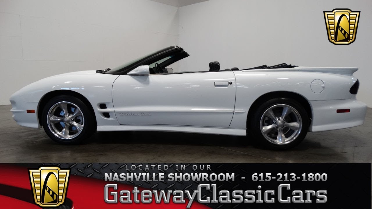 2001 Pontiac Firebird Trans Am WS6 Convertible, Gateway classic cars Nashville,#623NSH