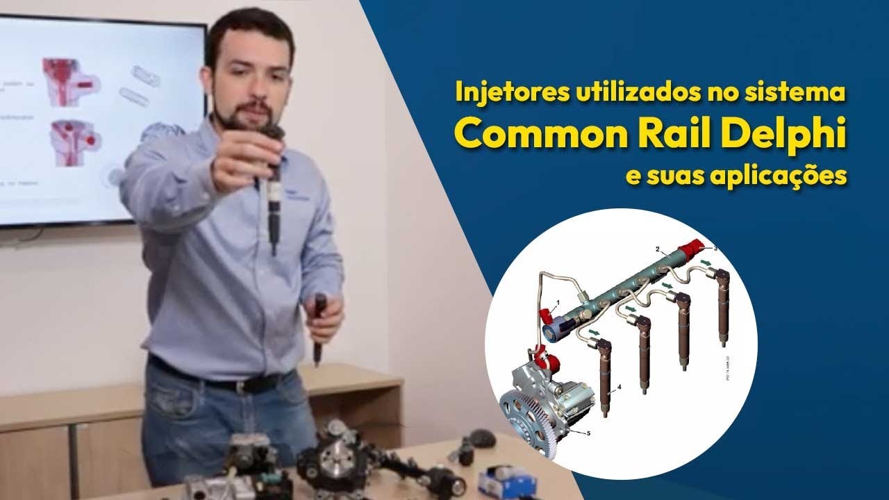 Injetores utilizados no sistema Common Rail Delphi e suas aplicações