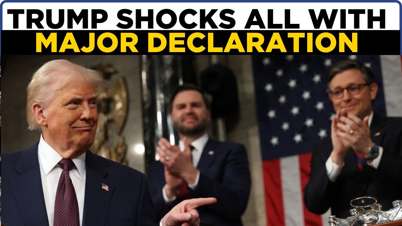 Donald Trump Speech LIVE | Trump Makes Very Big Announcement | Trump Latest News LIVE | US News LIVE