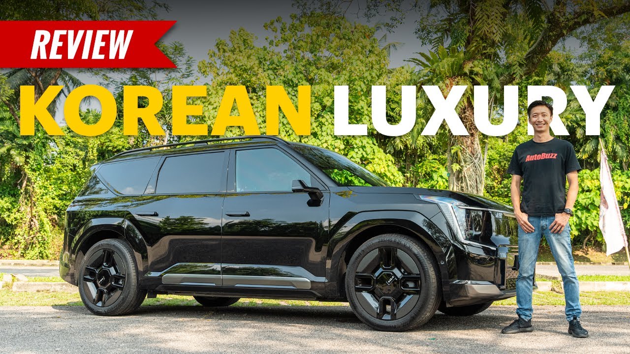 Kia EV9 6-seater electric SUV review - Next level Korean luxury! - AutoBuzz