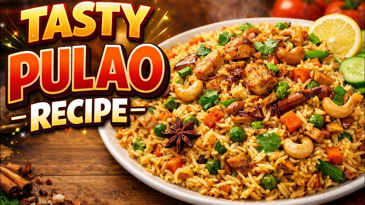 Aaj Bana Tasty Veg Pulao | Easy Pulao Recipe Vlog🍲🫕