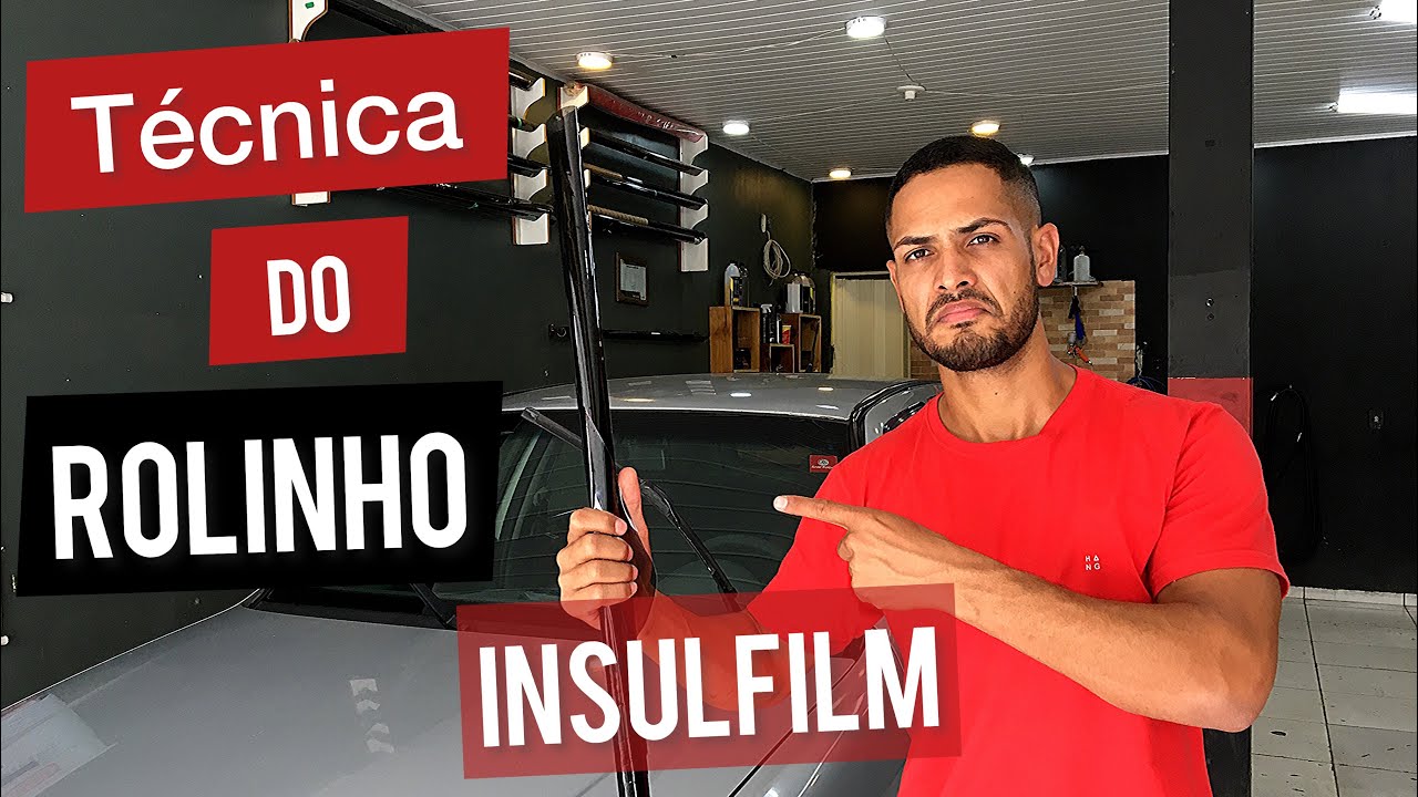 Técnica do rolinho, instalação de insulfilm