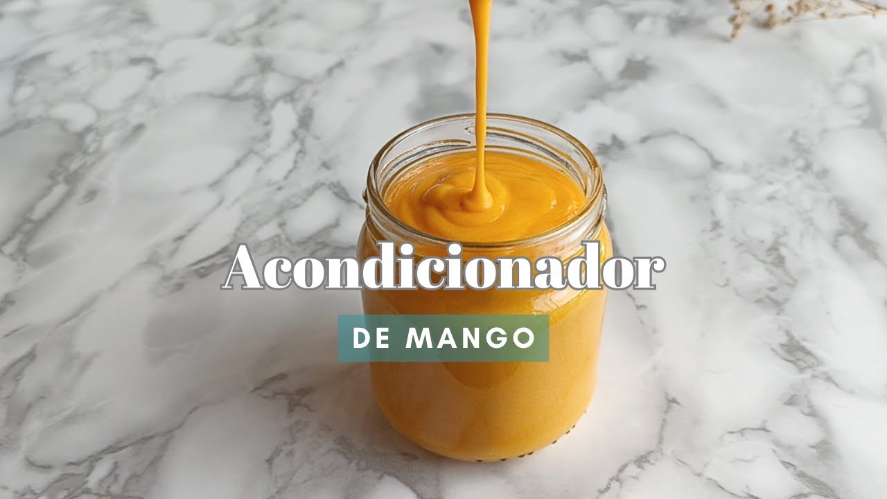 🥭Acondicionador en Crema de mango🥭 - para cabellos maltratados y tinturados