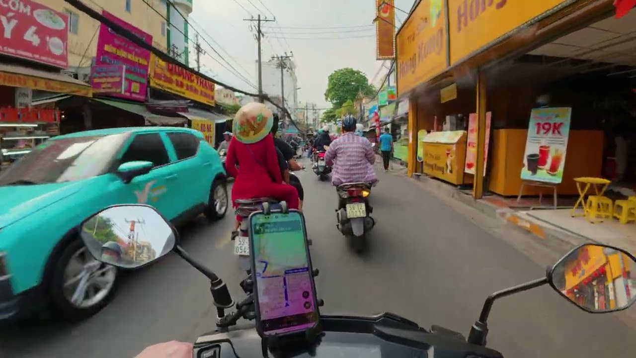 Beautiful Ride Through Ho Chi Minh Sunday Afternoon