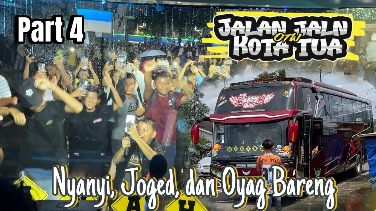 SERU-SERUAN DI DALAM BUS‼️NYANYI BARENG PLUS OY4G‼️PERJALANAN PULANG BERSAMA MAS HANAN‼️FULL BASURI