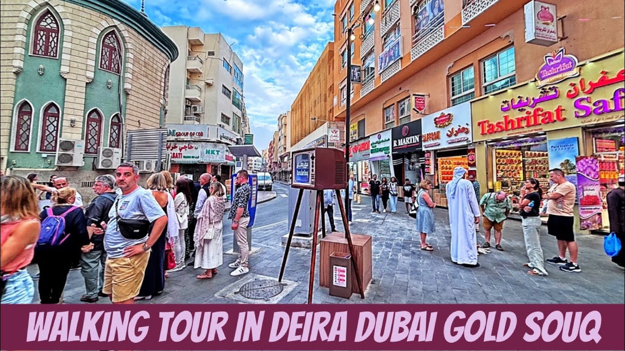 Behind the Glittering Gold: A Day in Deira Souq Dubai 🇦🇪 [4K] Gold Souq Spice SOUK Meena Bazaar