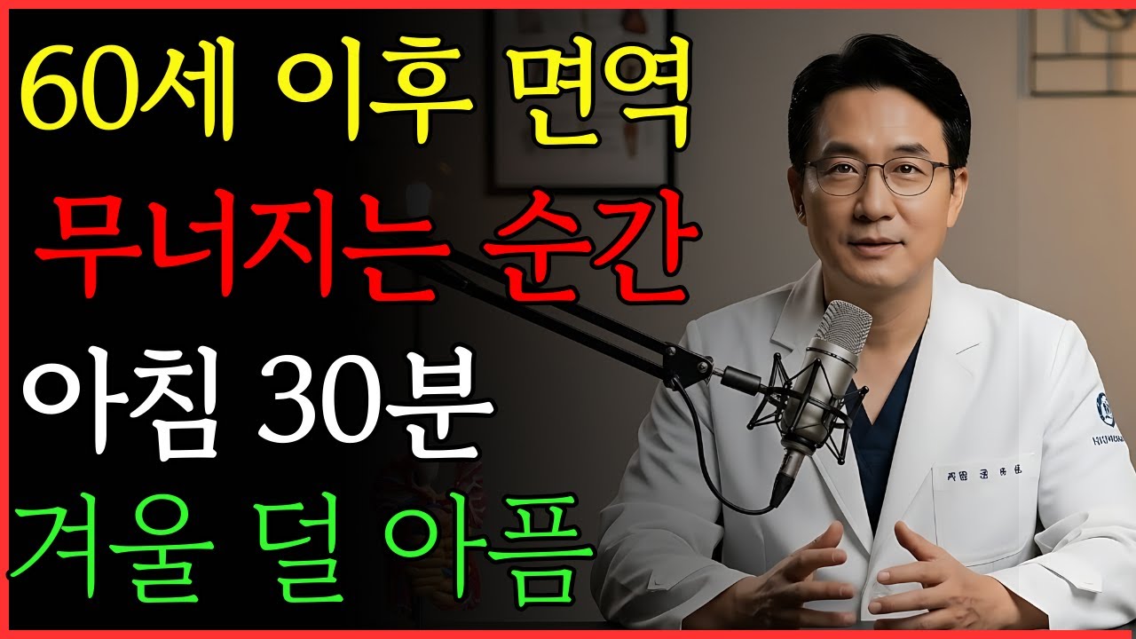 99%는 모르는 겨울 면역이 무너지는 순간 | 건강 | 면역 | 겨울 | 노후 | 오디오북