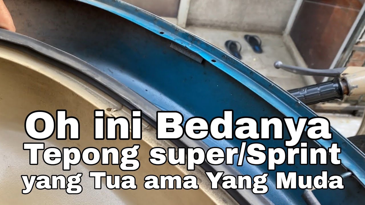 Cara Bedain Tepong Super/Sprint Tua dan Muda.