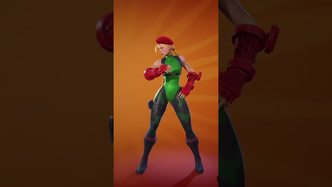 Cannon Spike Built-In Emote Is Back! - #fortnite #itemshop #dance #emote #gaming #streetfighter