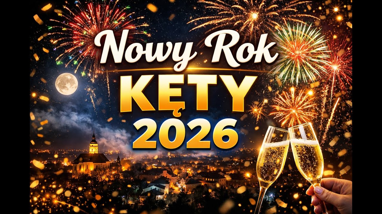 Kęty, Polska Nowy Rok | Powitanie 2026#NowyRok #Kęty #NewYear #PowitanieNowegoRoku #polska
