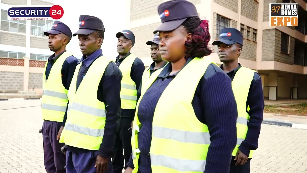 Security 24 at the 37th Kenya Homes Expo | Your Safety, Our Priority!