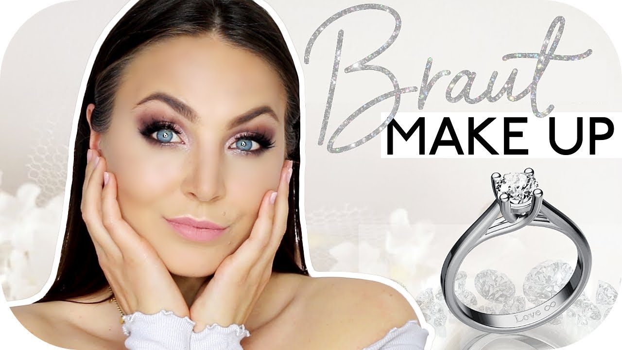 BRAUT MAKE UP selber machen! 👰🏽🤍Hochzeits Make Up Tutorial deutsch | Schicki Micki