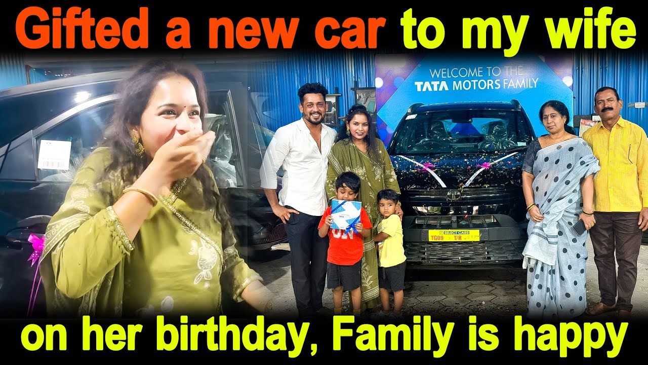 GIFTED A NEW CAR TO MY WIFE FAMILY IS HAPPY | KUYYA VLOGS