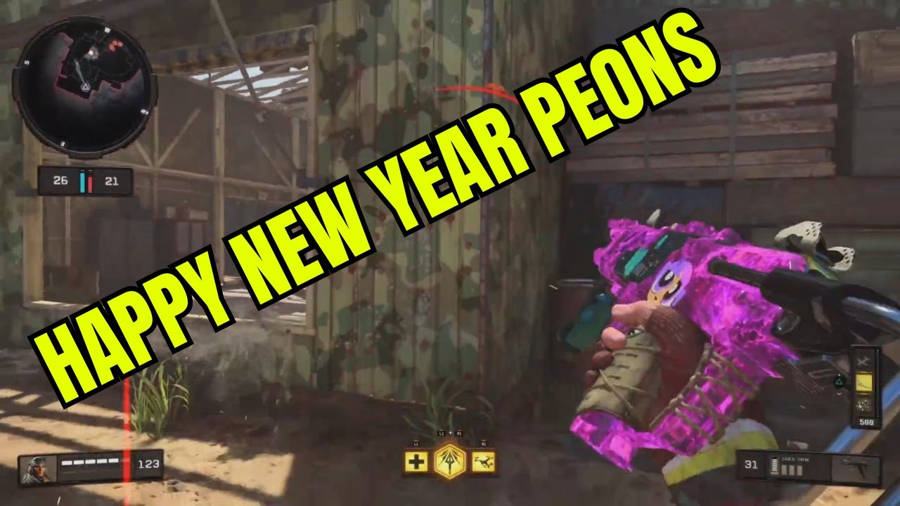 NEW YEAR SPECIAL: Black Ops 4 Clips + 1v1ing a Scared Peon