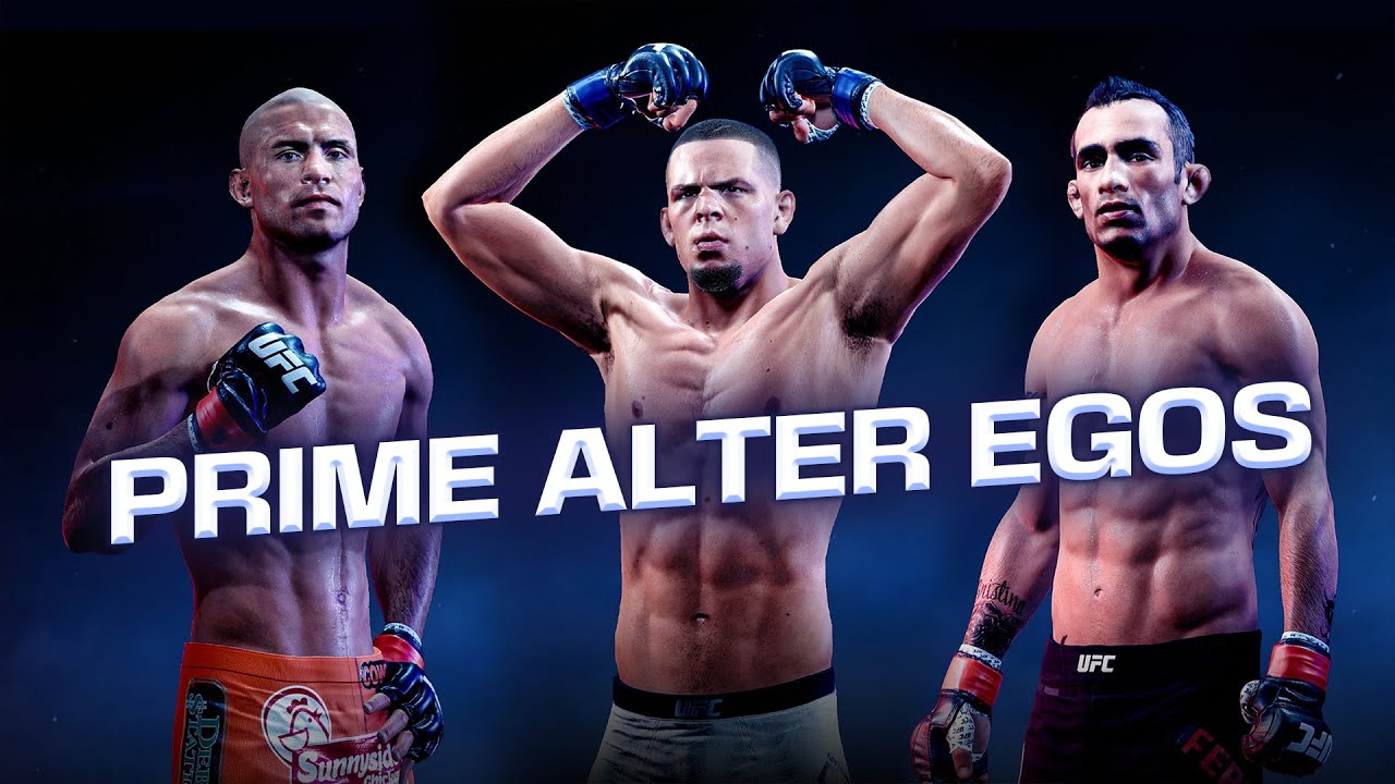 Nate Diaz, Tony Ferguson & Cerrone Alter Egos Gameplay!