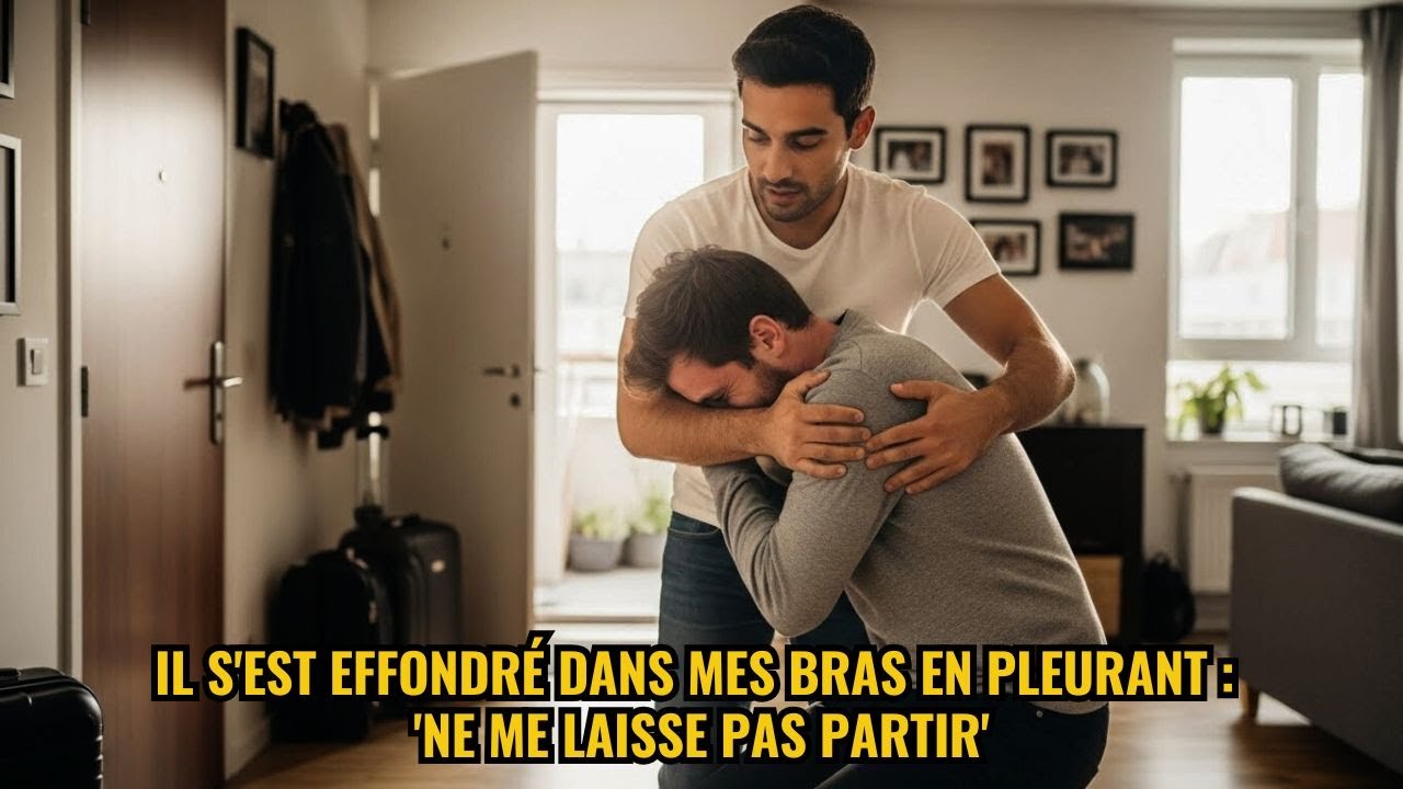 Il s'est effondré dans mes bras en pleurant : 'ne me laisse pas partir' | Histoire Gay