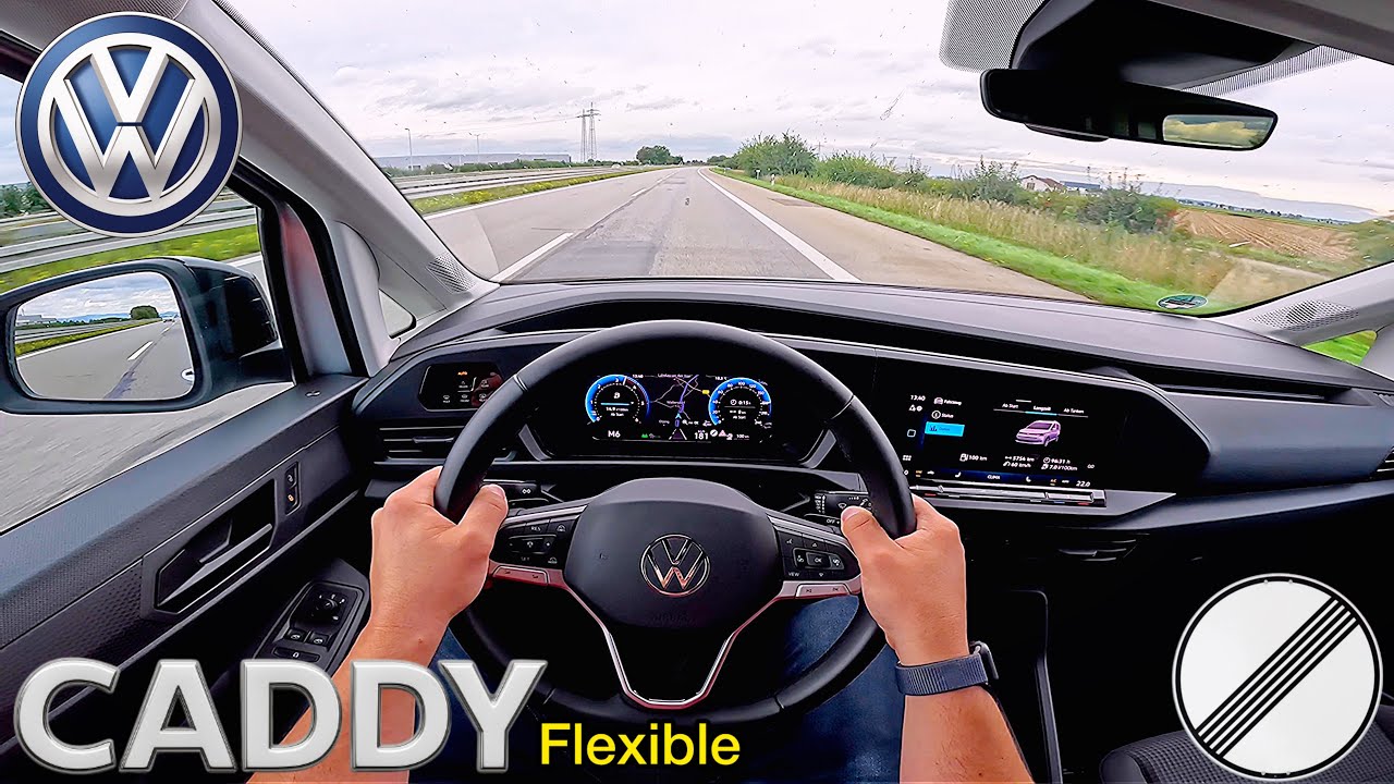 VW Caddy Maxi Flexible 2.0 TDI | 122PS | Test & TopSpeed Drive POV
