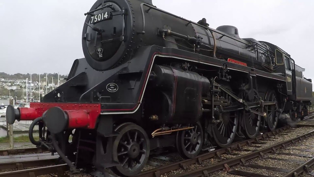 Dartmouth Steam Railway. Braveheart and Titan. NYE 2017.