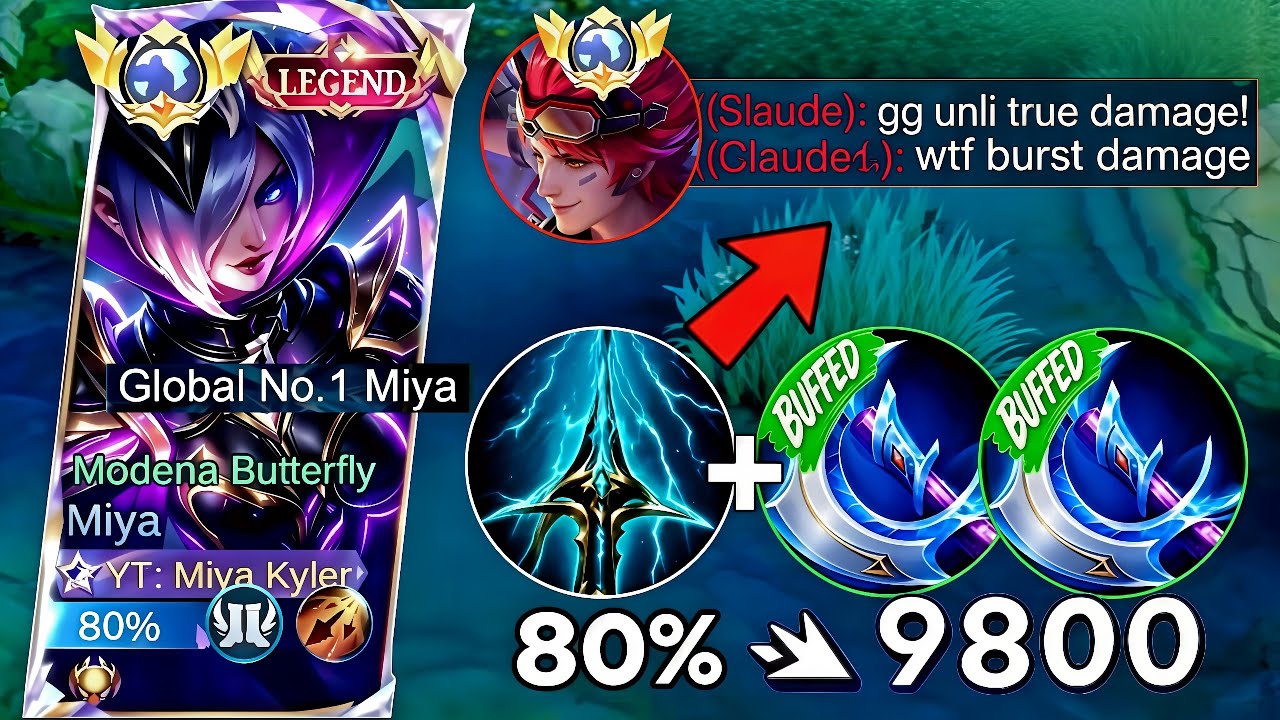 GLOBAL MIYA ILLEGAL BUILD DESTROYS EVERY MARKSMAN IN GOLD 💀 (NO ONE SURVIVES!)