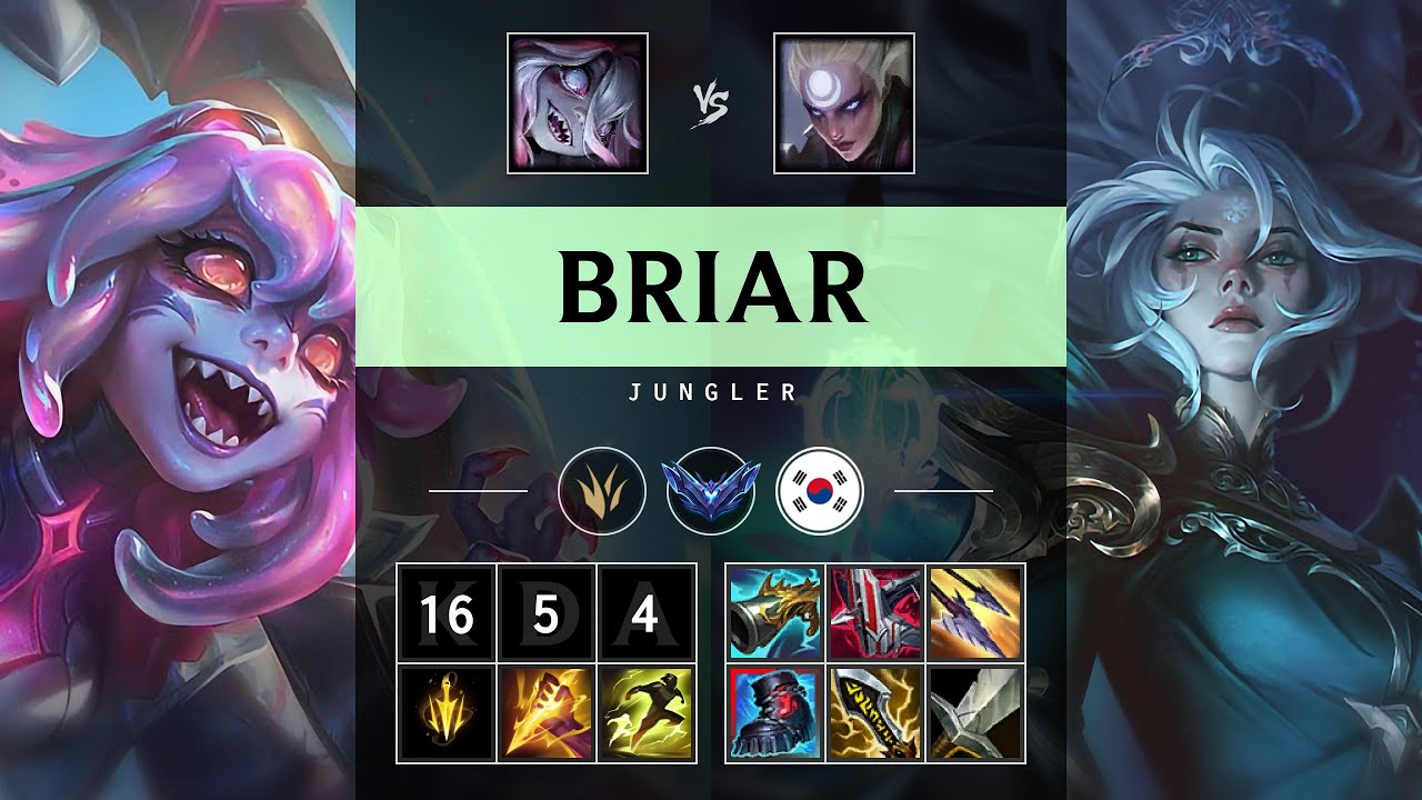 Briar Jungle vs Diana - KR Diamond Patch 25.S1.3