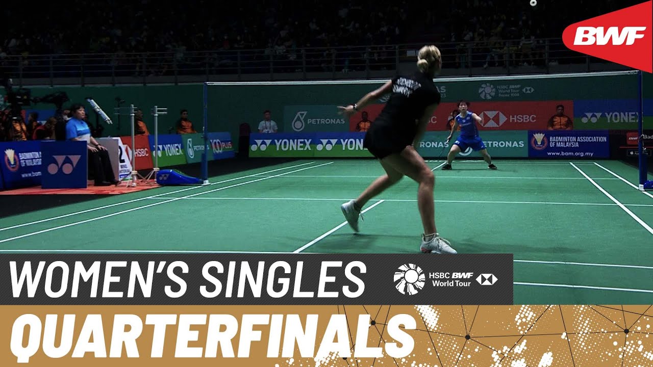 PETRONAS Malaysia Open 2023 | Akane Yamaguchi (JPN) [1] vs. Mia Blichfeldt (DEN) | QF