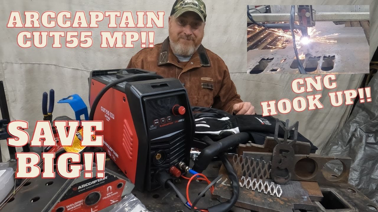 Обзор Arccaptain CUT55 MP и чит-код для ЧПУ!!! Бюджетный плазменный резак и очиститель ржавчины в...