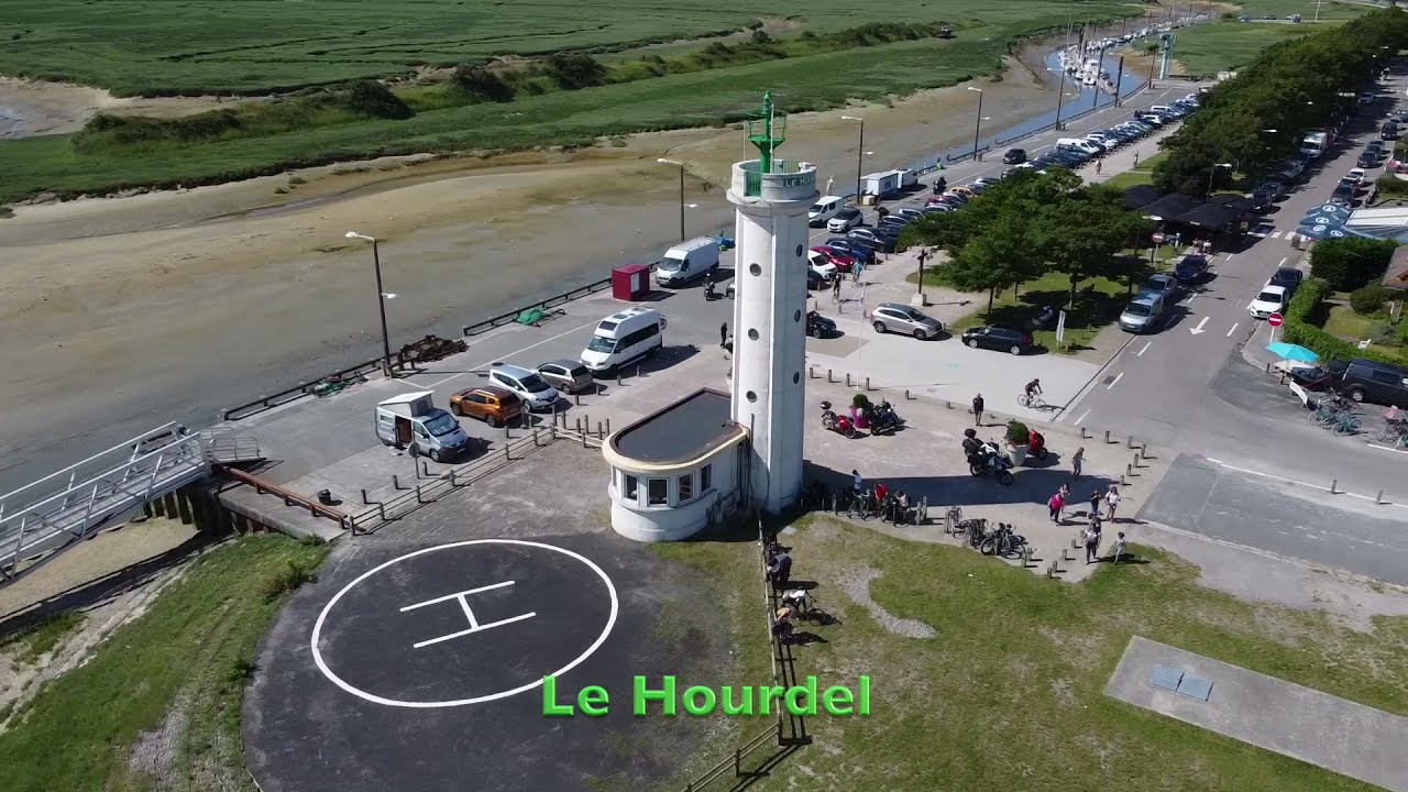 Baie de Somme vue du ciel  - Le Hourdel et Le Crotoy