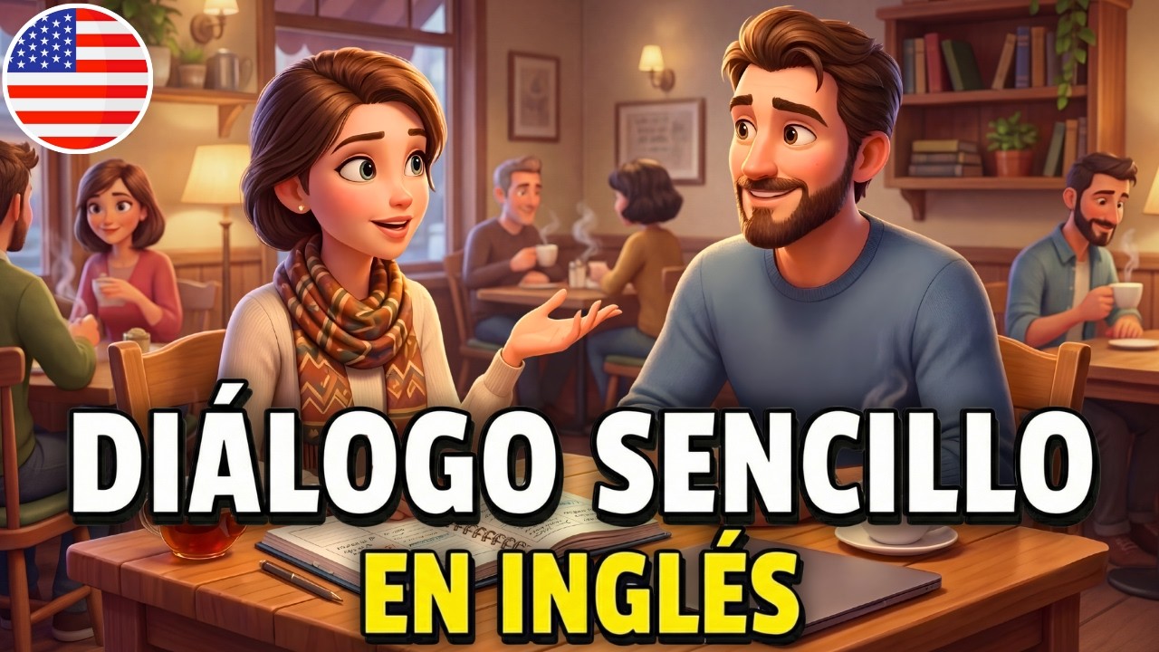 Empieza a entender inglés fácil y rápido con este diálogo 🔥 Rutinas diarias en inglés