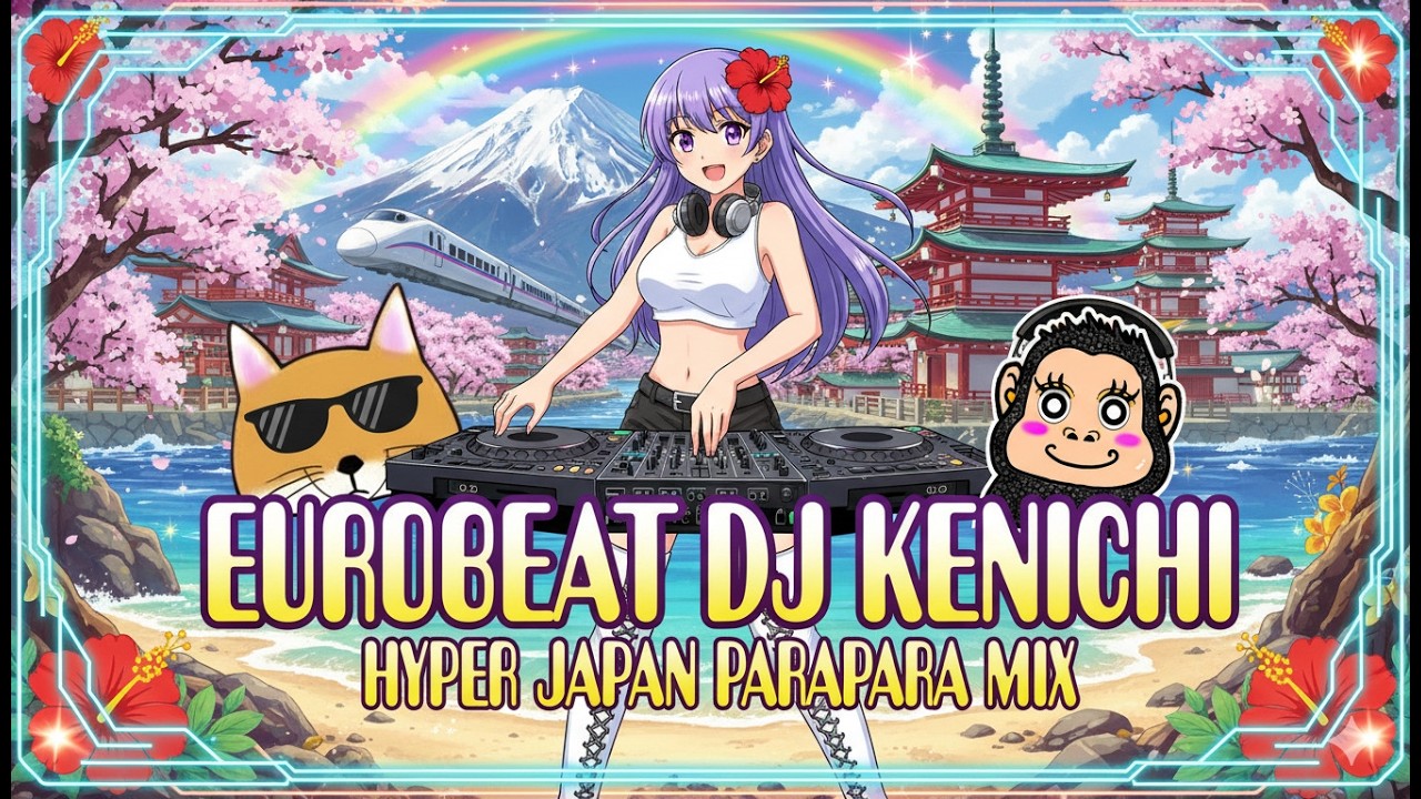 【ユーロビート】EUROBEAT DJ Kenichi Hyper Japan ParaPara Mix【パラパラ】